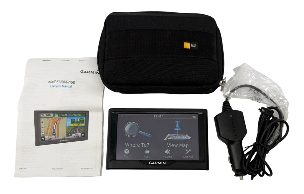 Garmin Nuvi 57 LM GPS Navigation System Lifetime Maps 5" Replacement Tested